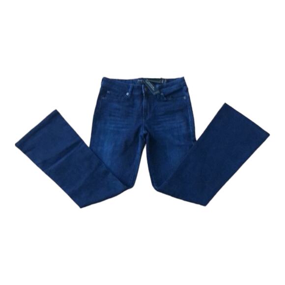 NWT Banana Republic wide leg dark blue jeans size 6 - Picture 7 of 11